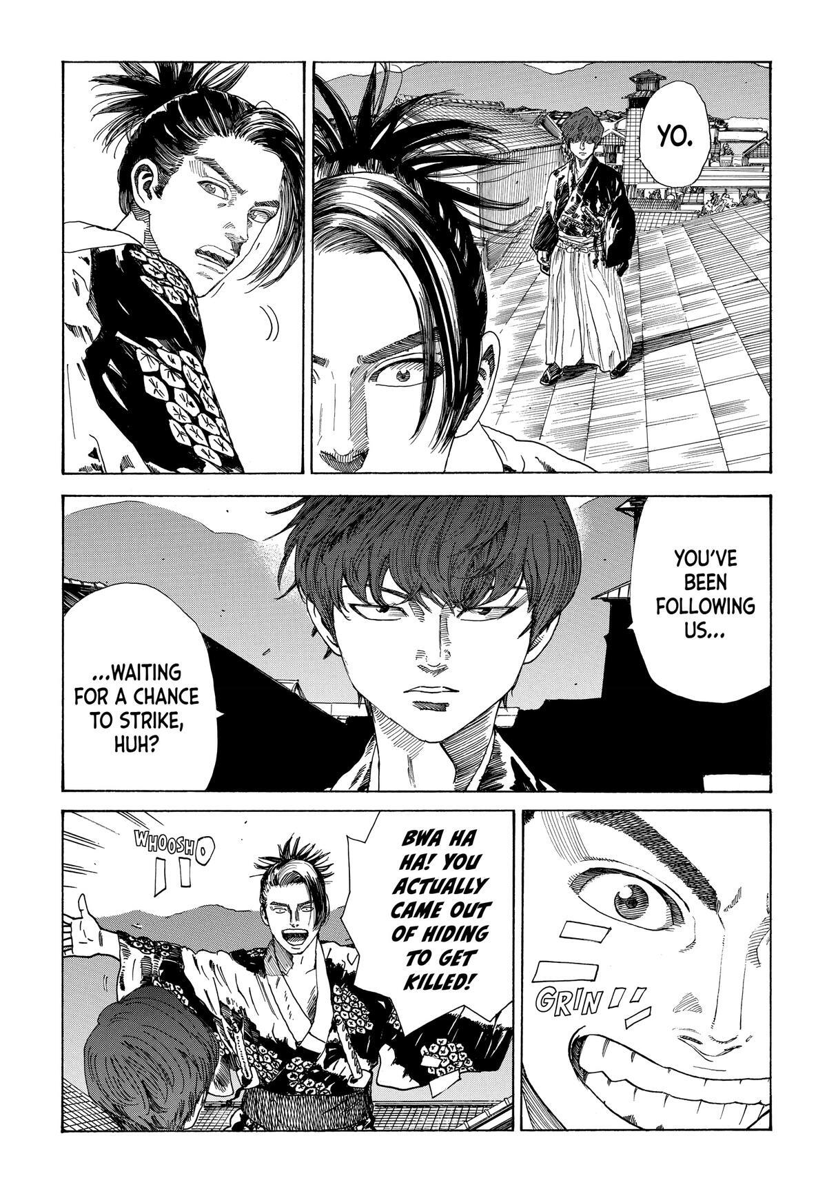 Read The Blue Wolves of Mibu Manga Online