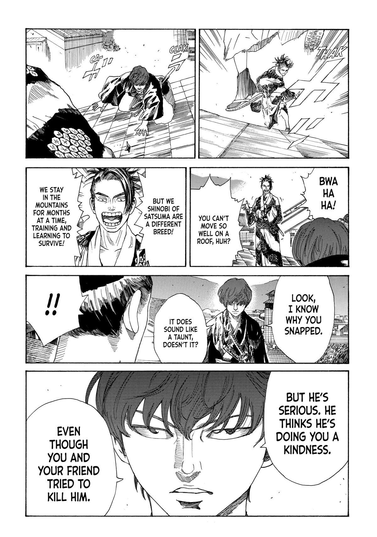 Read The Blue Wolves of Mibu Manga Online