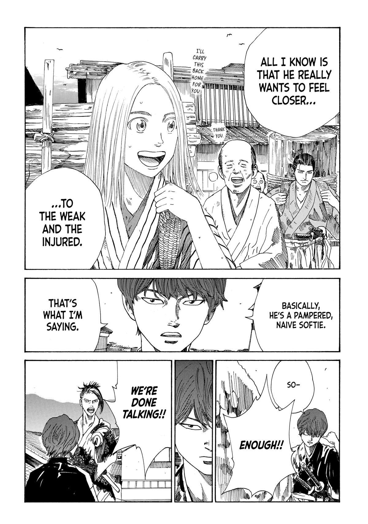 Read The Blue Wolves of Mibu Manga Online