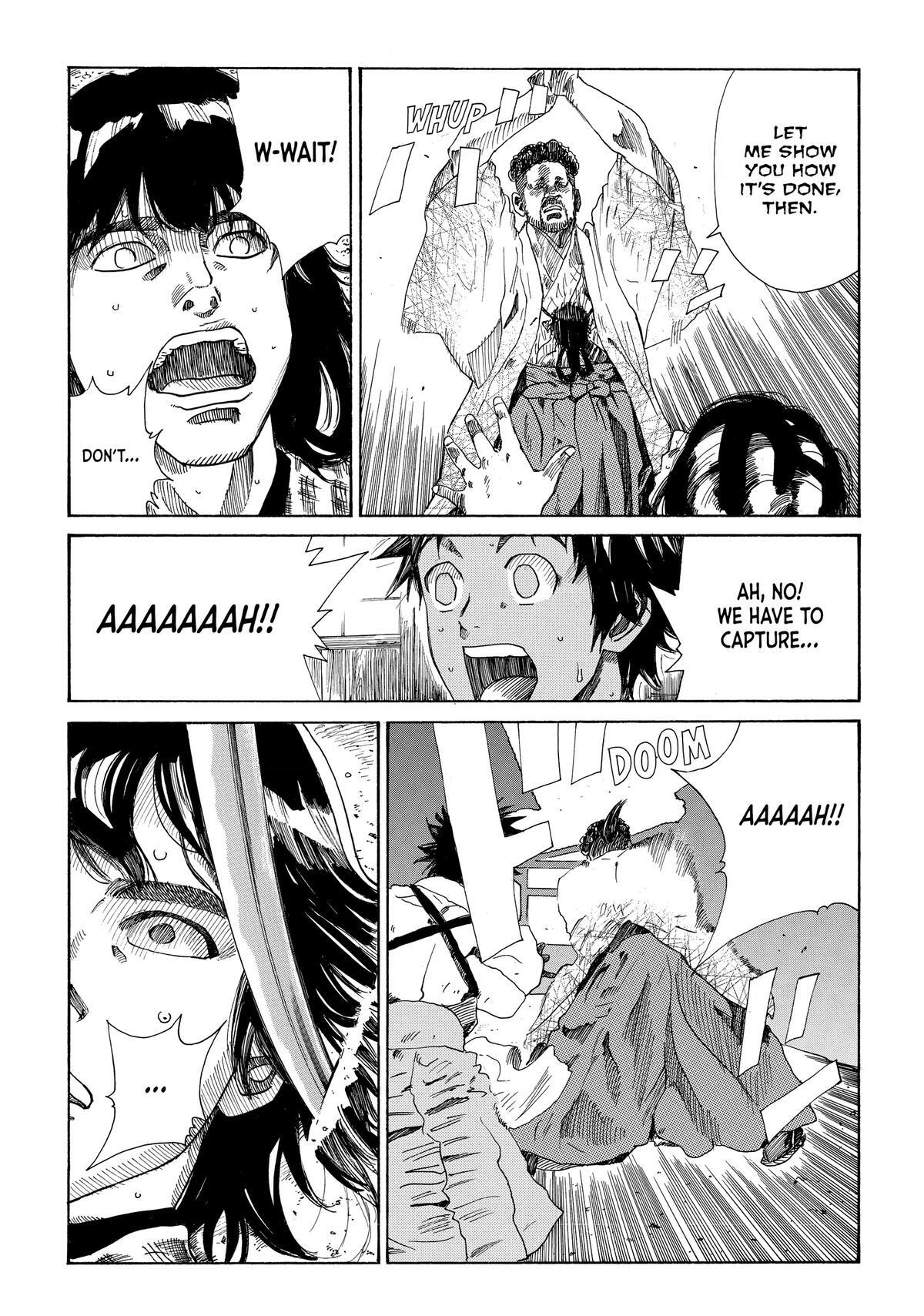 Read The Blue Wolves of Mibu Manga Online