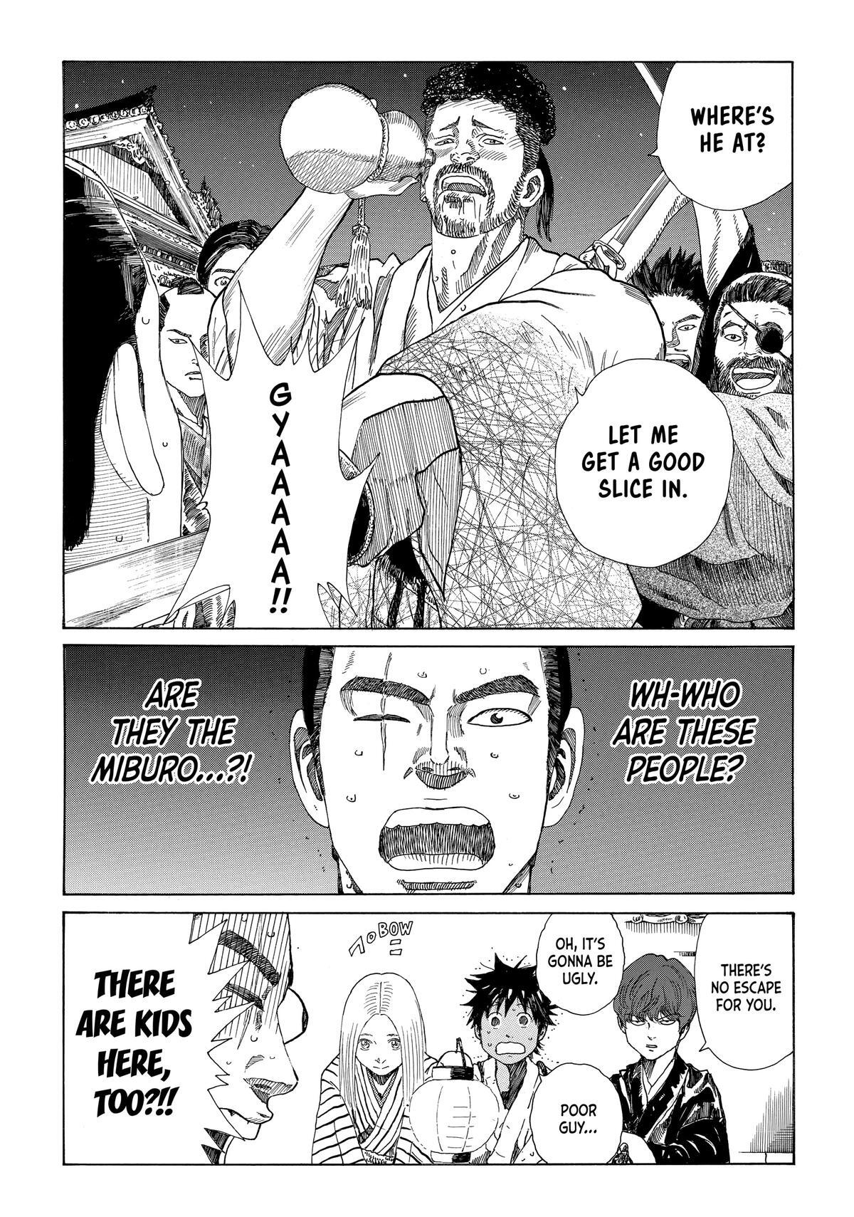 Read The Blue Wolves of Mibu Manga Online