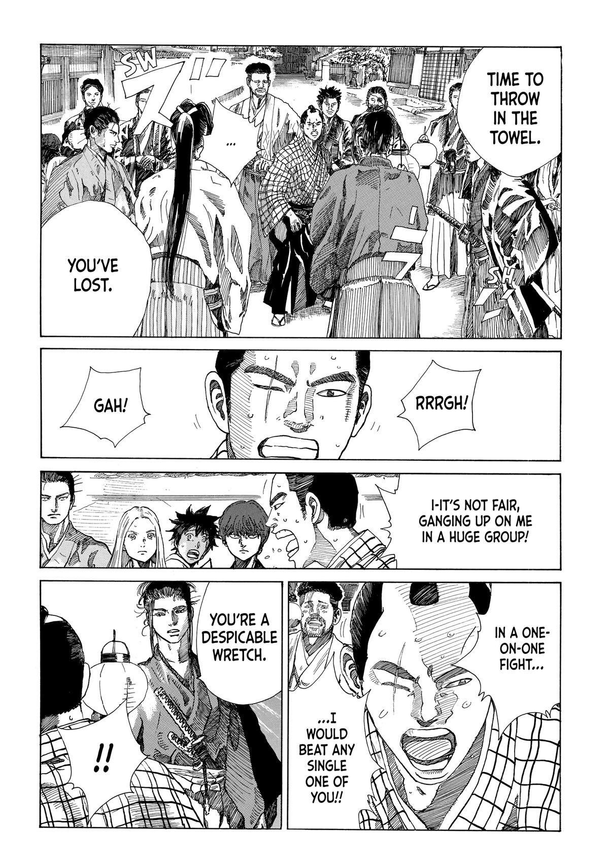 Read The Blue Wolves of Mibu Manga Online