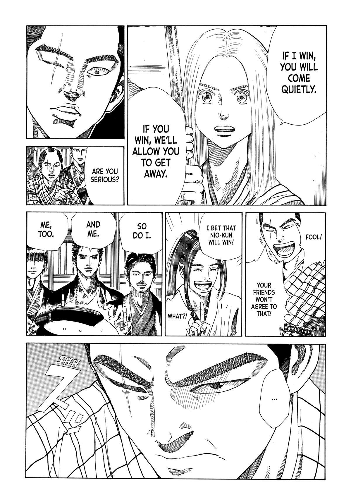 Read The Blue Wolves of Mibu Manga Online