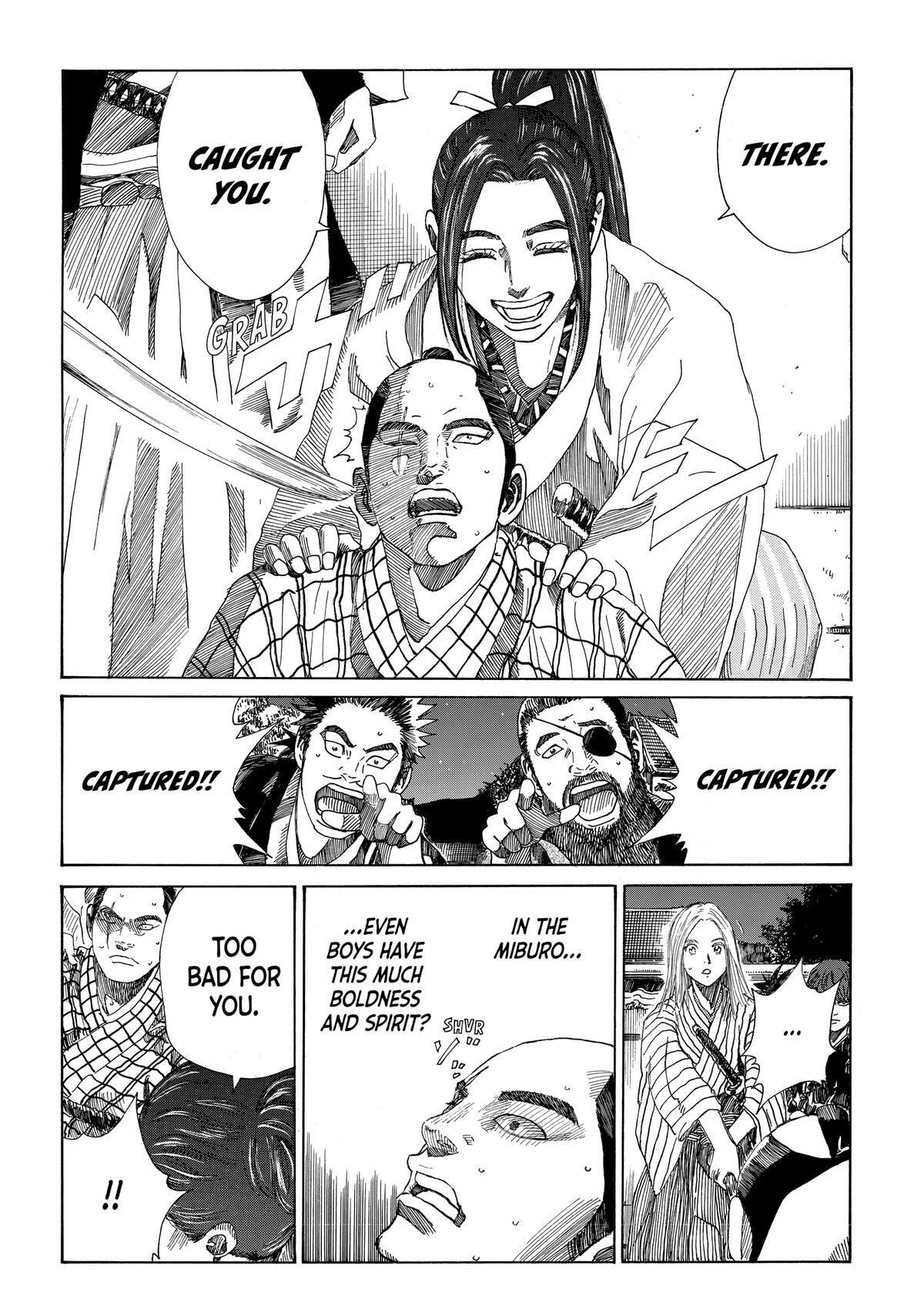 Read The Blue Wolves of Mibu Manga Online