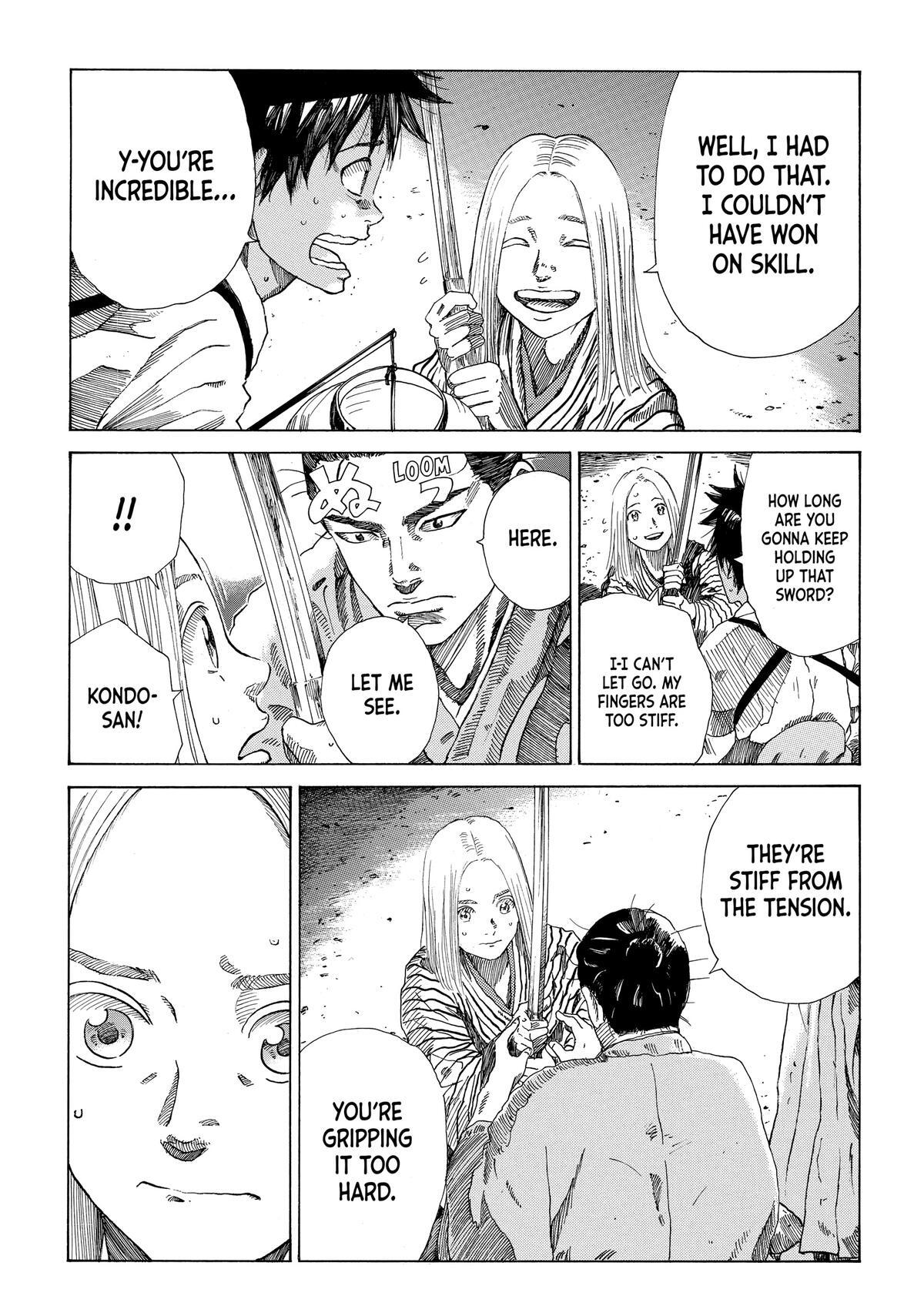 Read The Blue Wolves of Mibu Manga Online