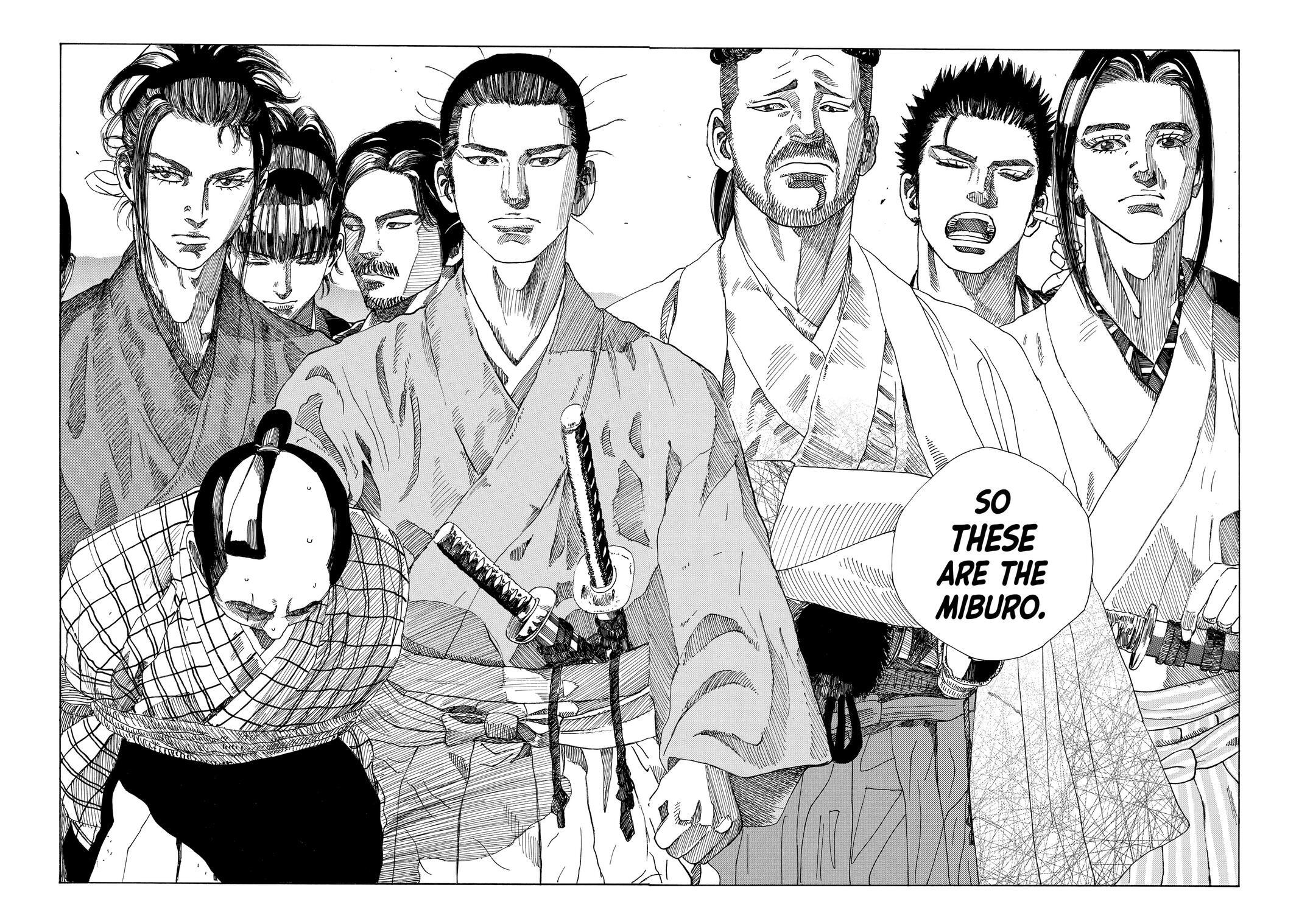 Read The Blue Wolves of Mibu Manga Online