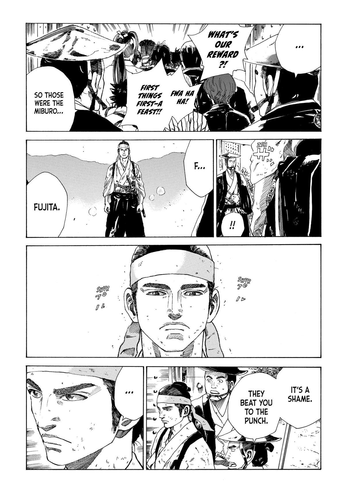 Read The Blue Wolves of Mibu Manga Online