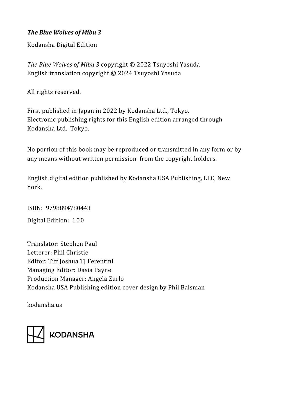 Read The Blue Wolves of Mibu Manga Online