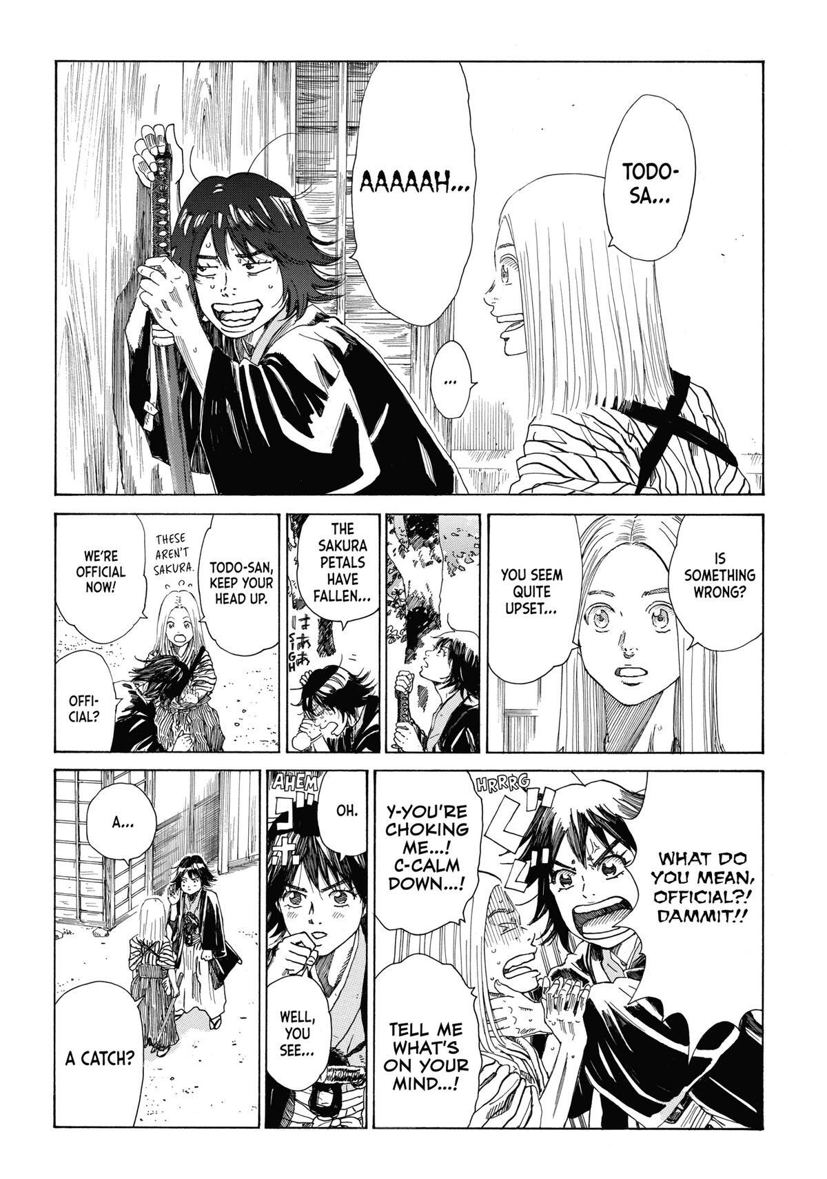 Read The Blue Wolves of Mibu Manga Online