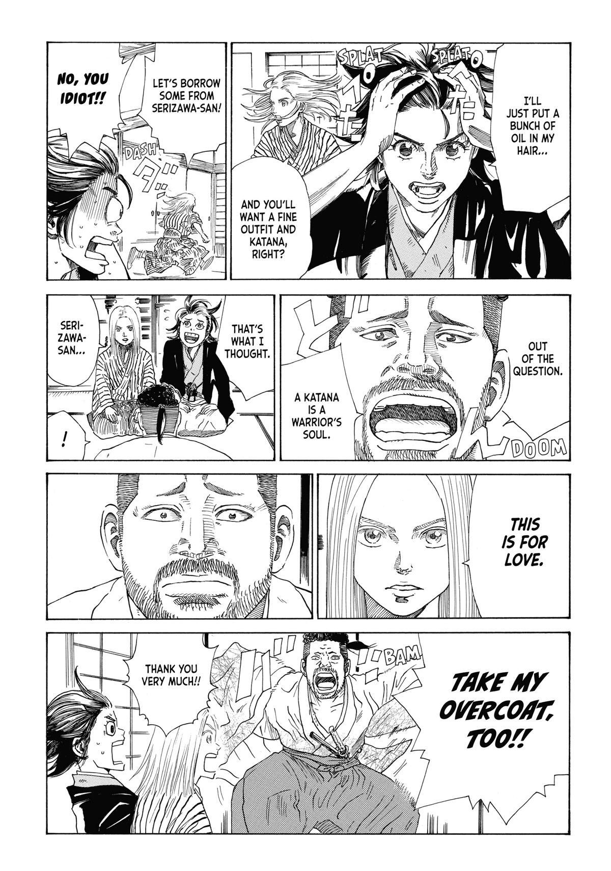 Read The Blue Wolves of Mibu Manga Online