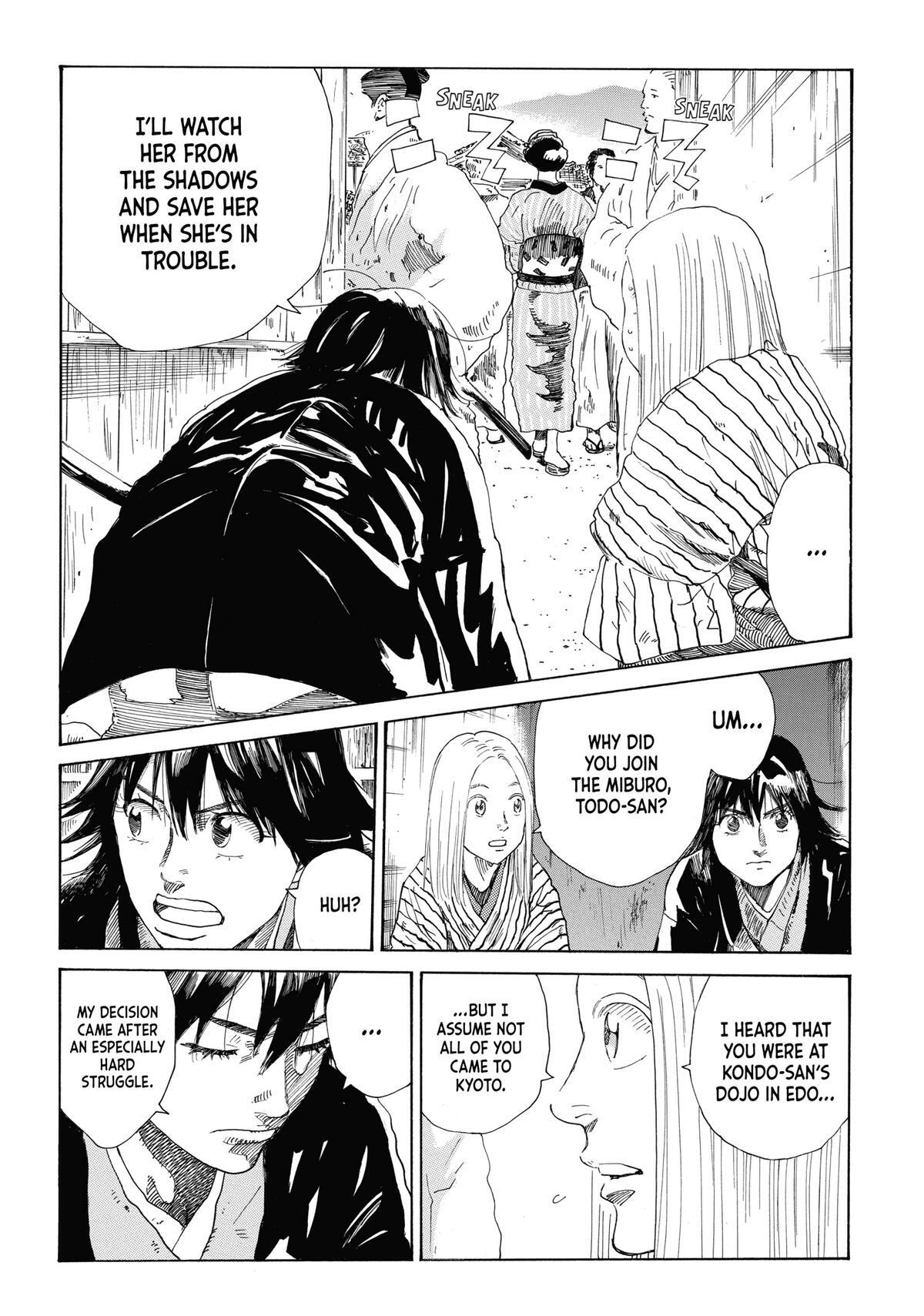 Read The Blue Wolves of Mibu Manga Online