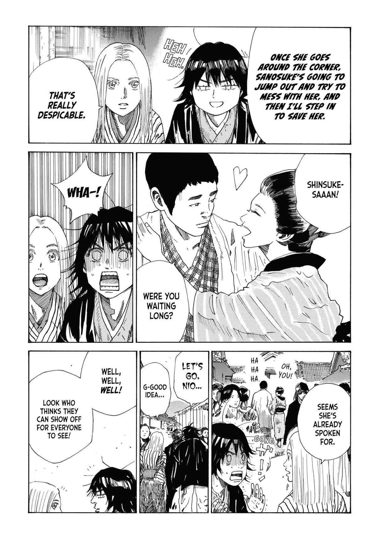 Read The Blue Wolves of Mibu Manga Online