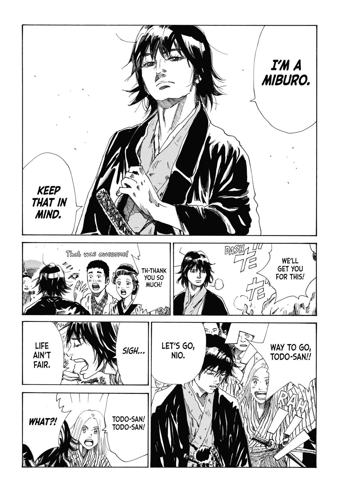 Read The Blue Wolves of Mibu Manga Online