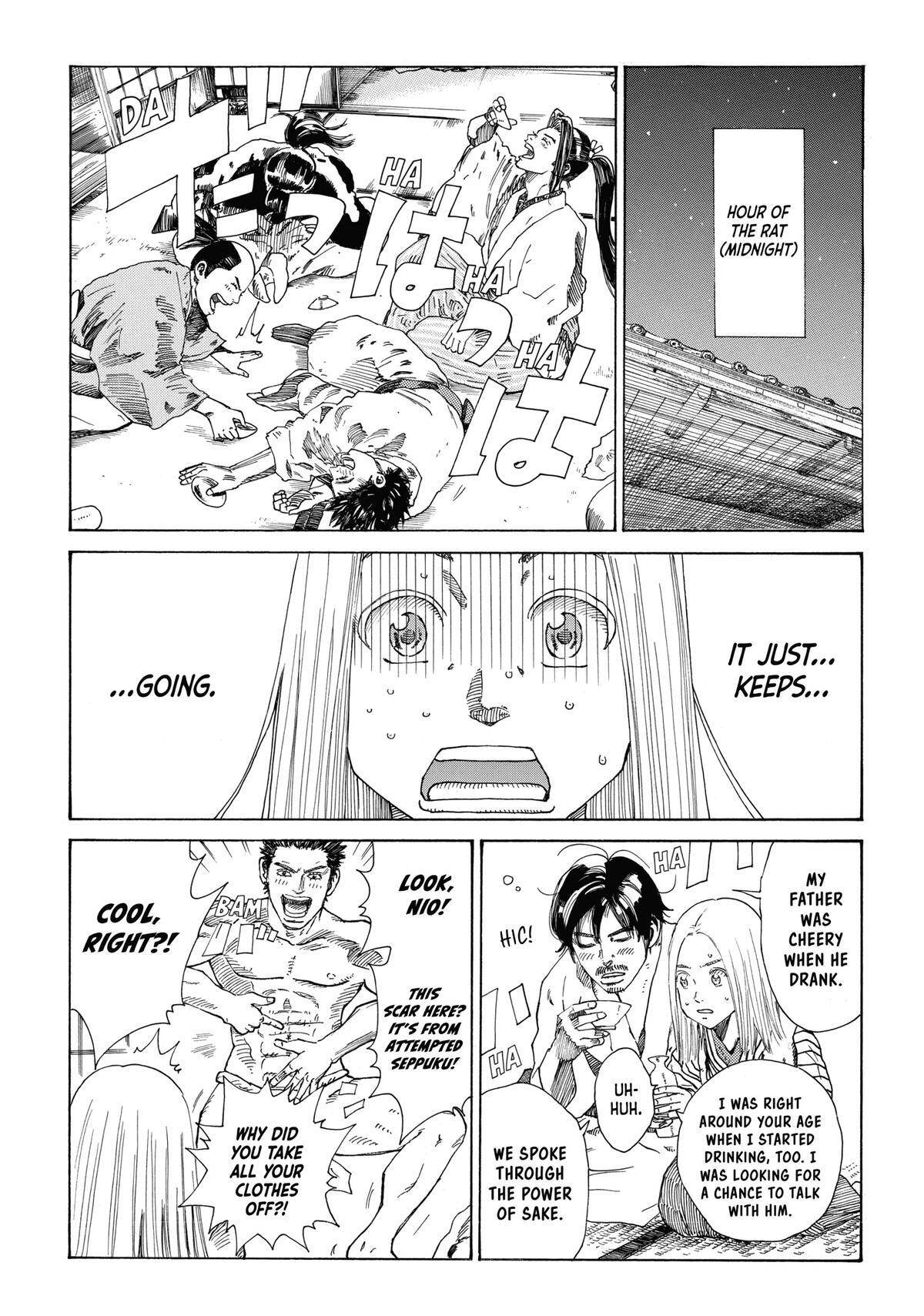 Read The Blue Wolves of Mibu Manga Online