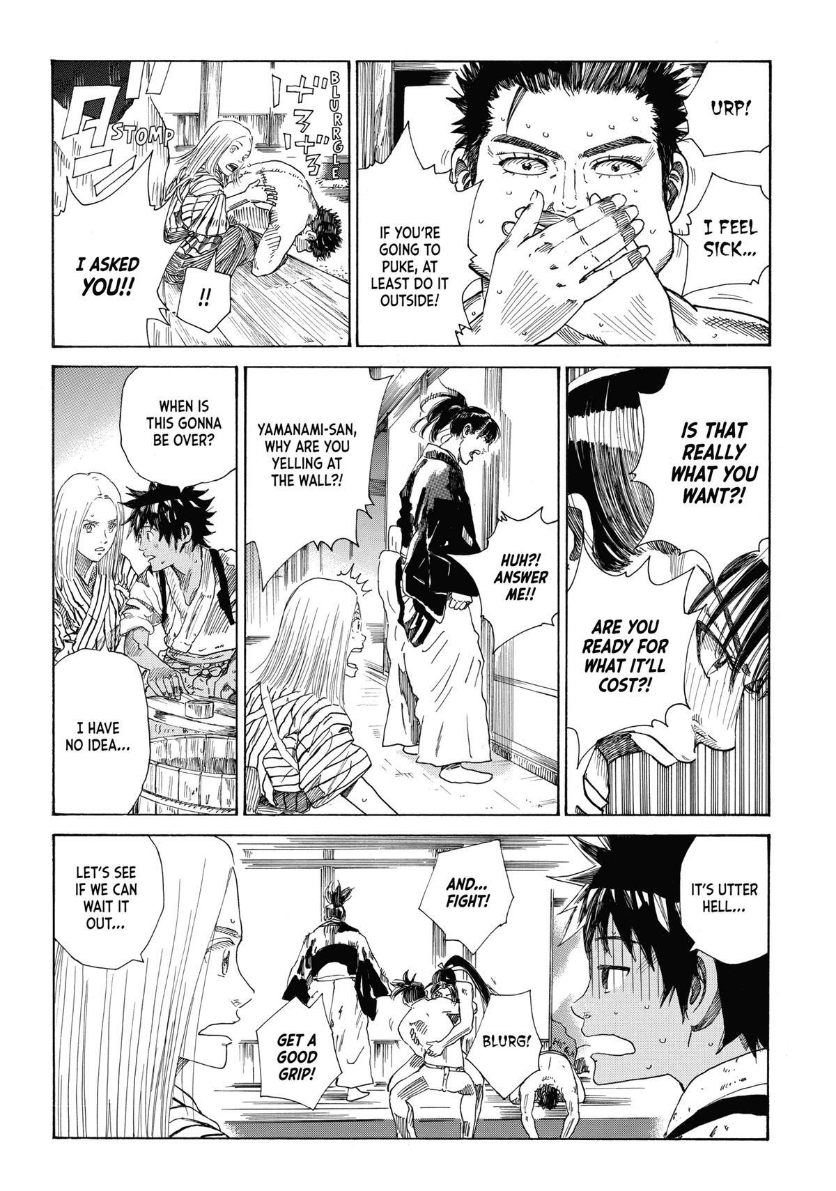 Read The Blue Wolves of Mibu Manga Online