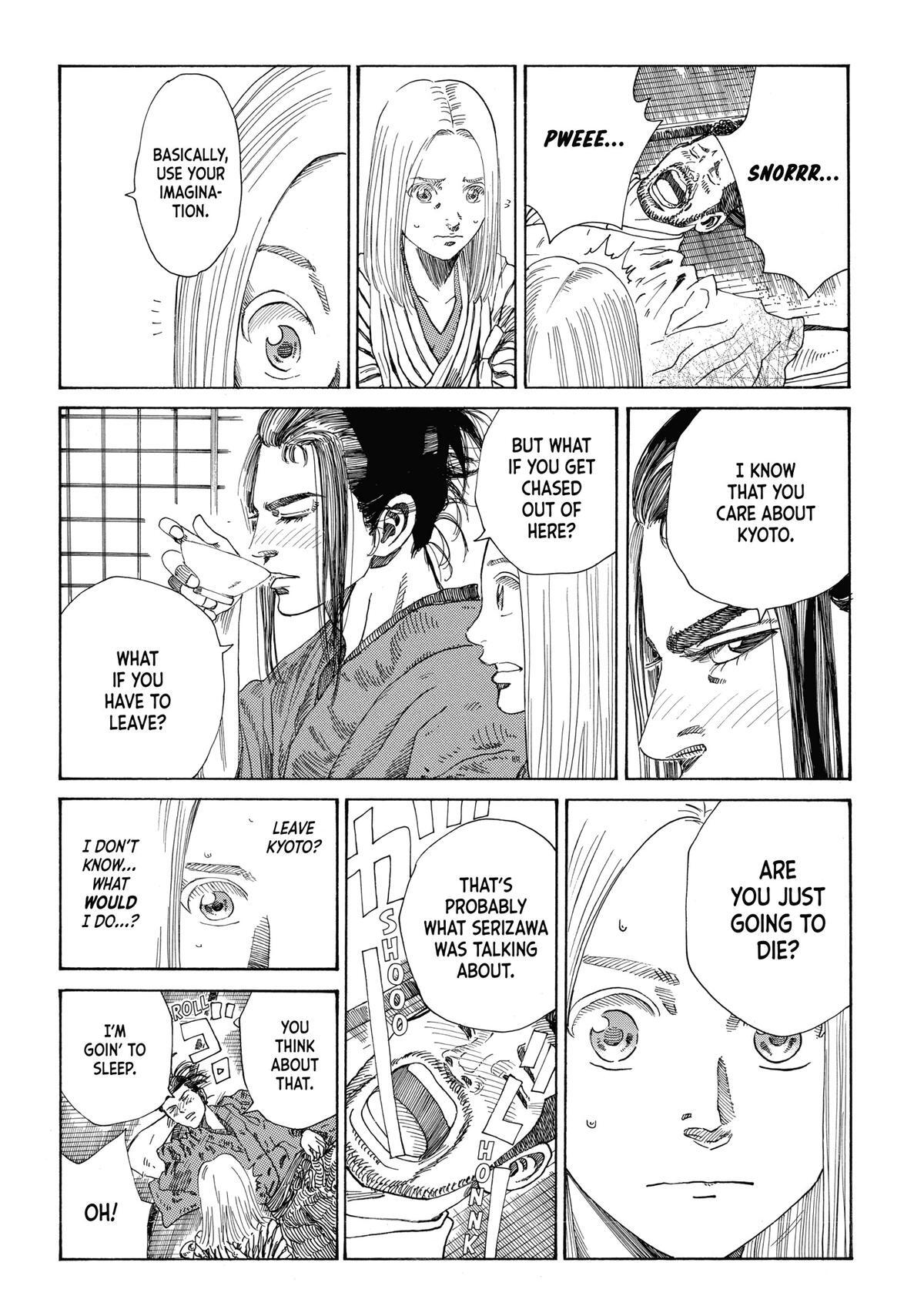 Read The Blue Wolves of Mibu Manga Online