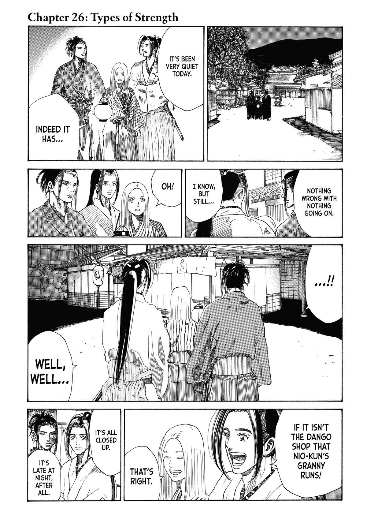 Read The Blue Wolves of Mibu Manga Online