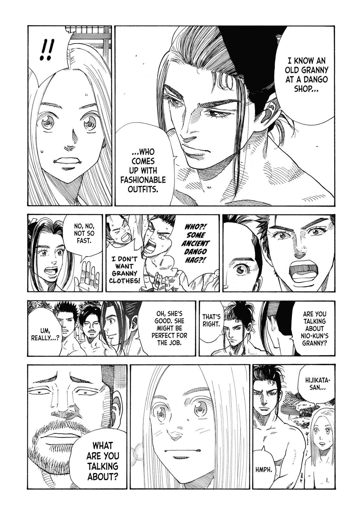 Read The Blue Wolves of Mibu Manga Online