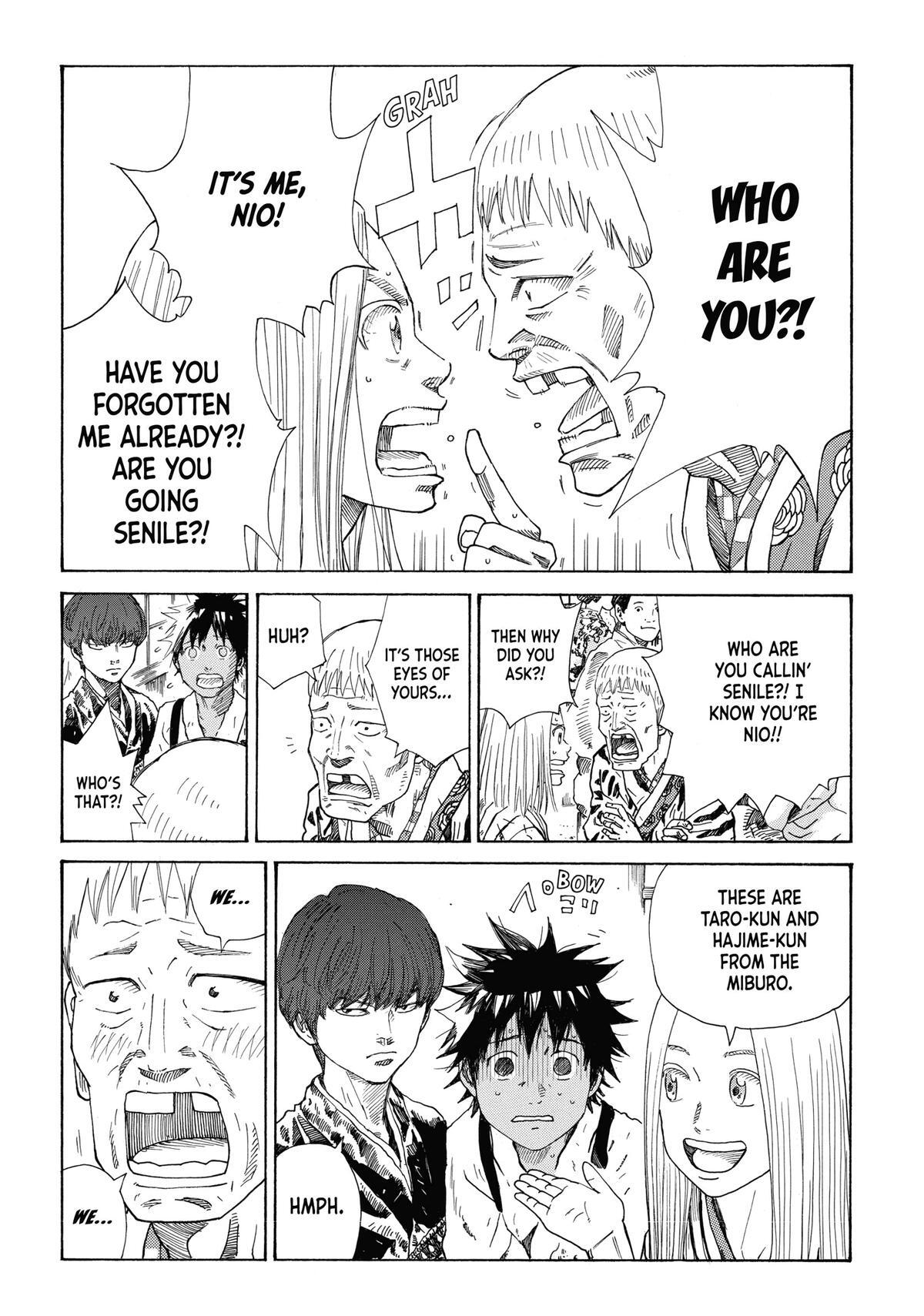 Read The Blue Wolves of Mibu Manga Online