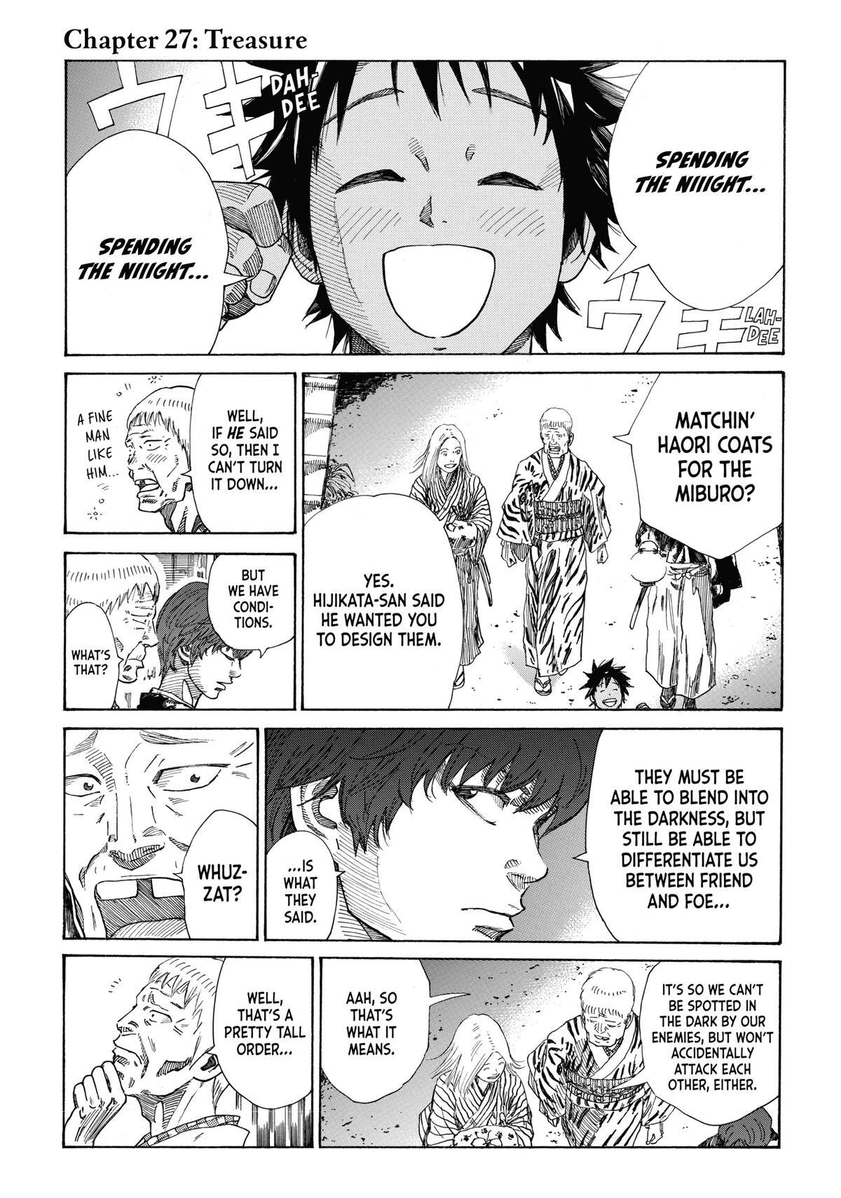 Read The Blue Wolves of Mibu Manga Online