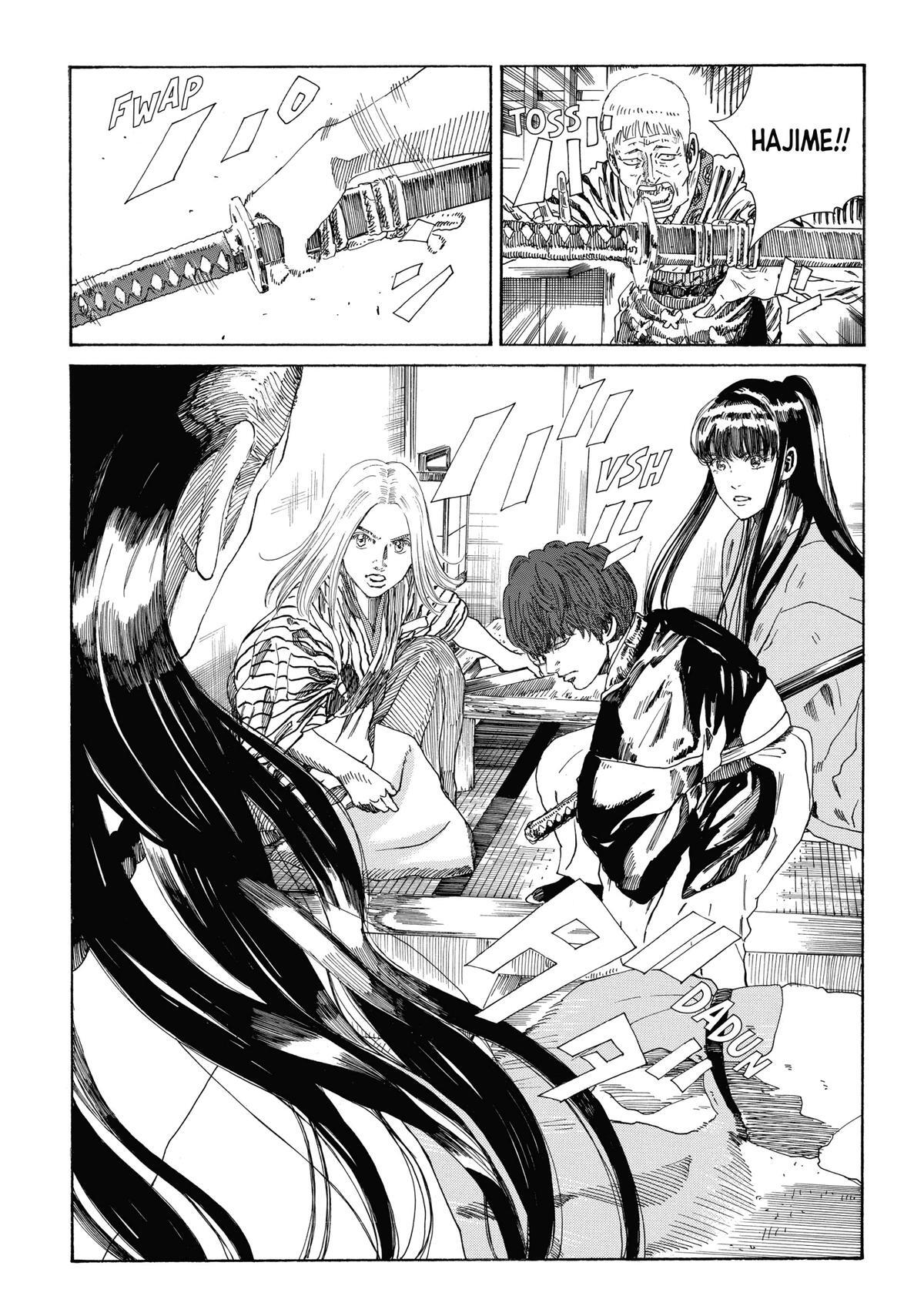 Read The Blue Wolves of Mibu Manga Online