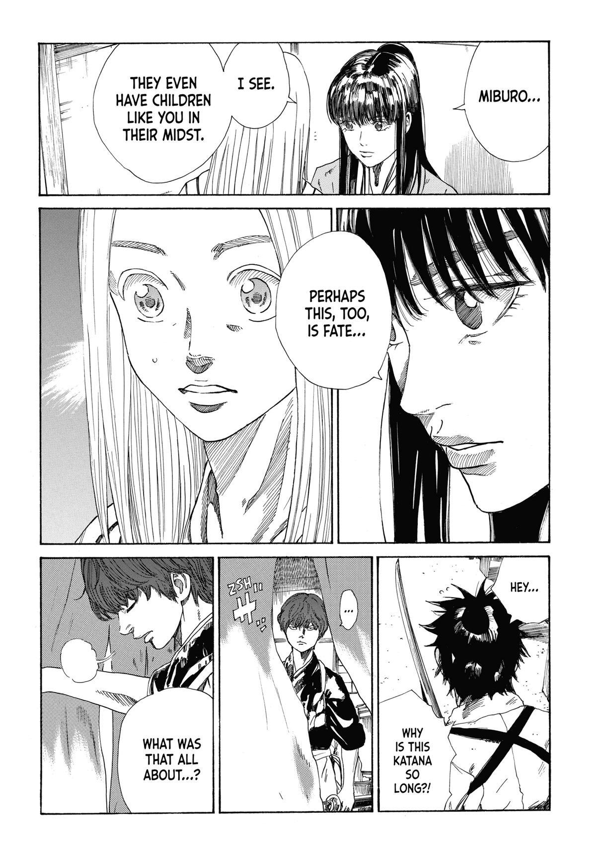 Read The Blue Wolves of Mibu Manga Online