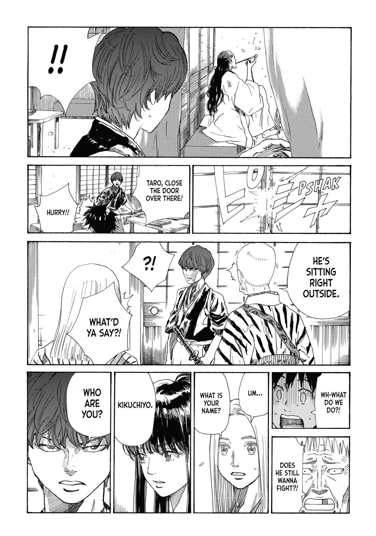 Read The Blue Wolves of Mibu Manga Online