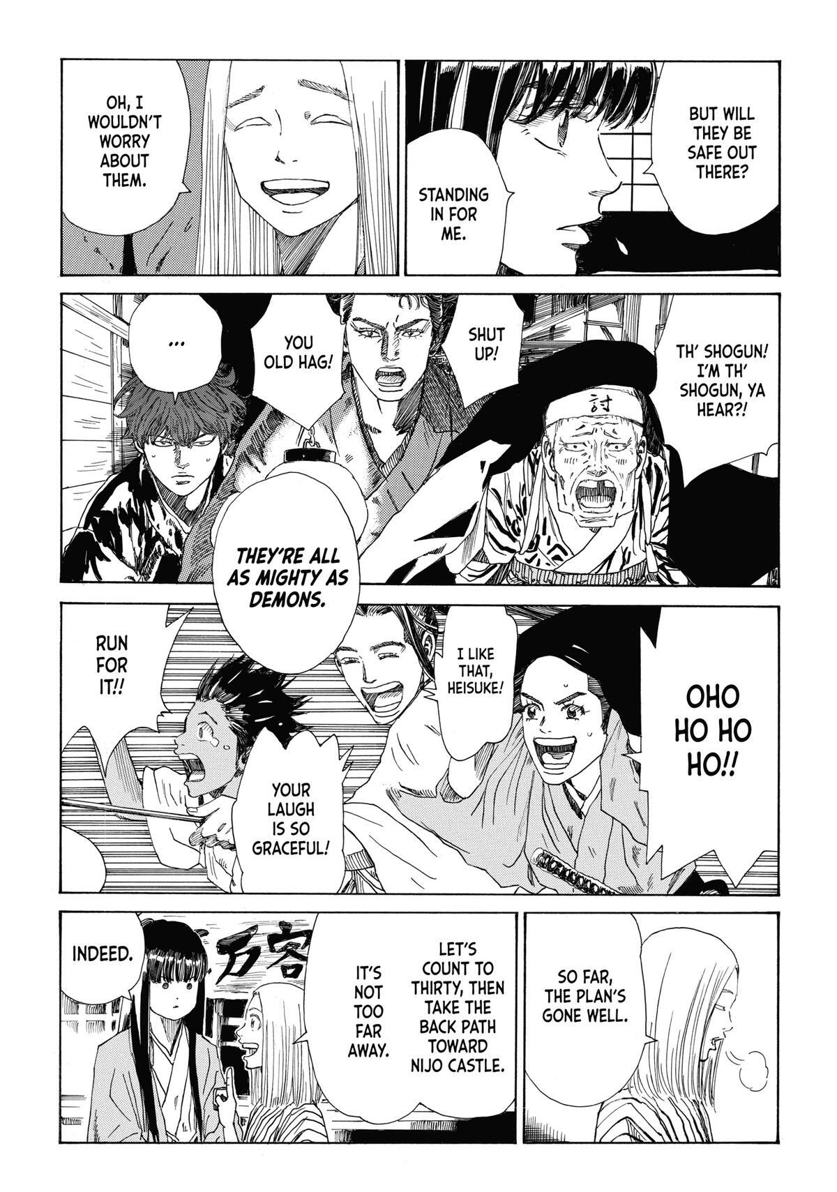 Read The Blue Wolves of Mibu Manga Online