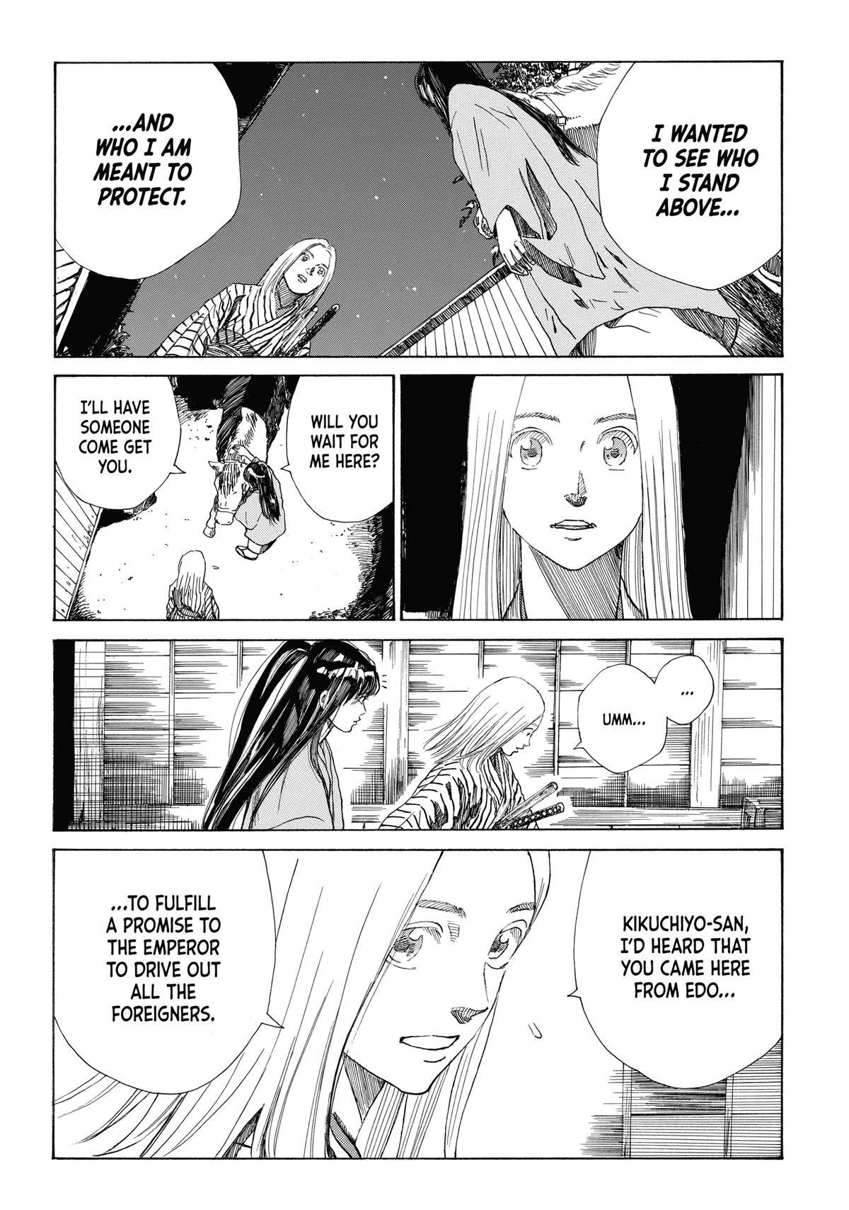 Read The Blue Wolves of Mibu Manga Online