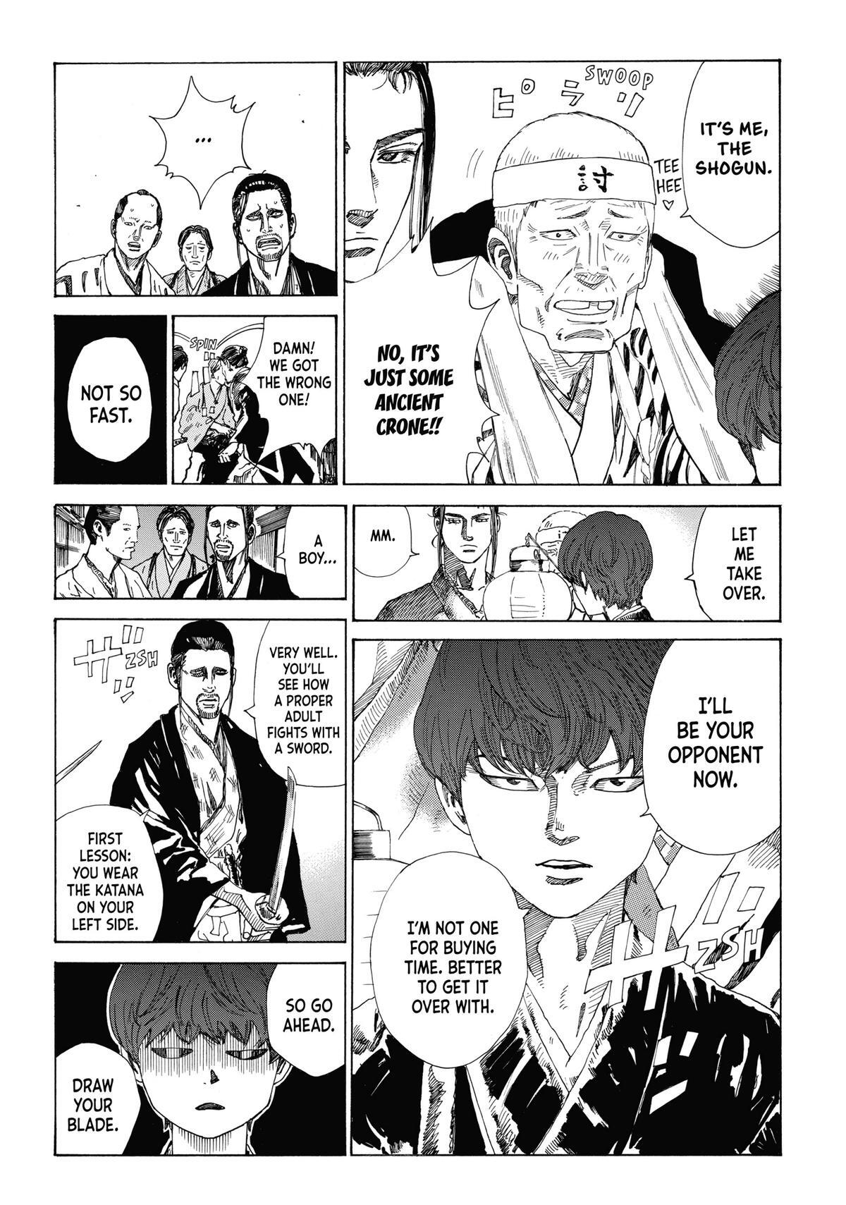 Read The Blue Wolves of Mibu Manga Online