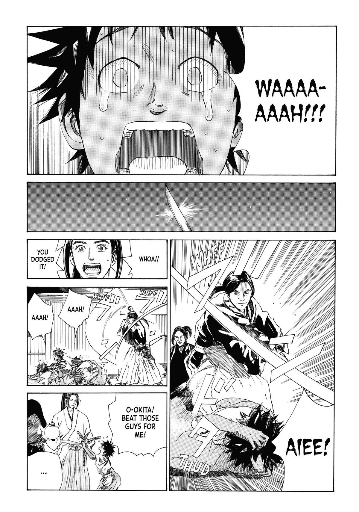 Read The Blue Wolves of Mibu Manga Online