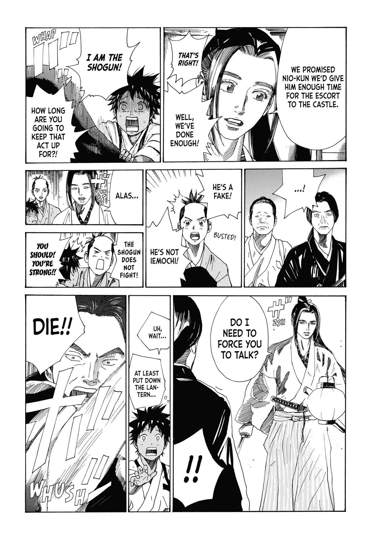 Read The Blue Wolves of Mibu Manga Online