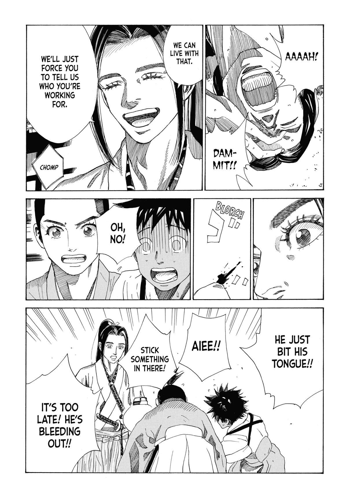 Read The Blue Wolves of Mibu Manga Online