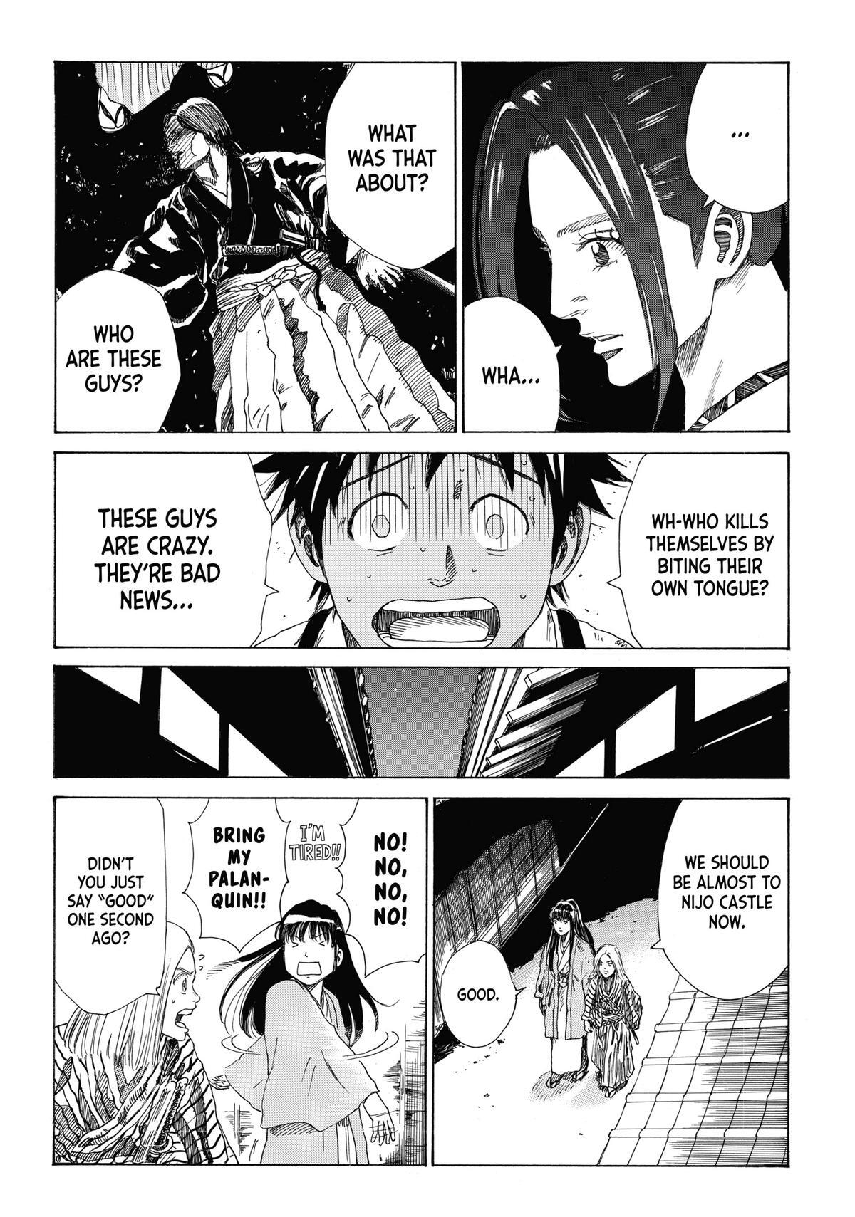 Read The Blue Wolves of Mibu Manga Online