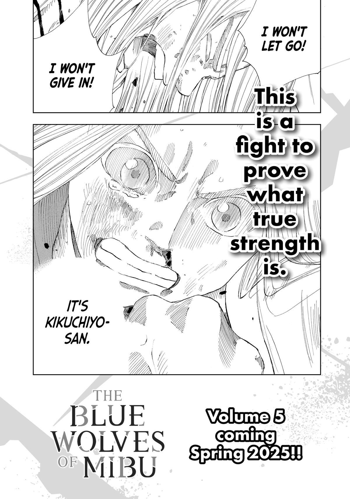 Read The Blue Wolves of Mibu Manga Online