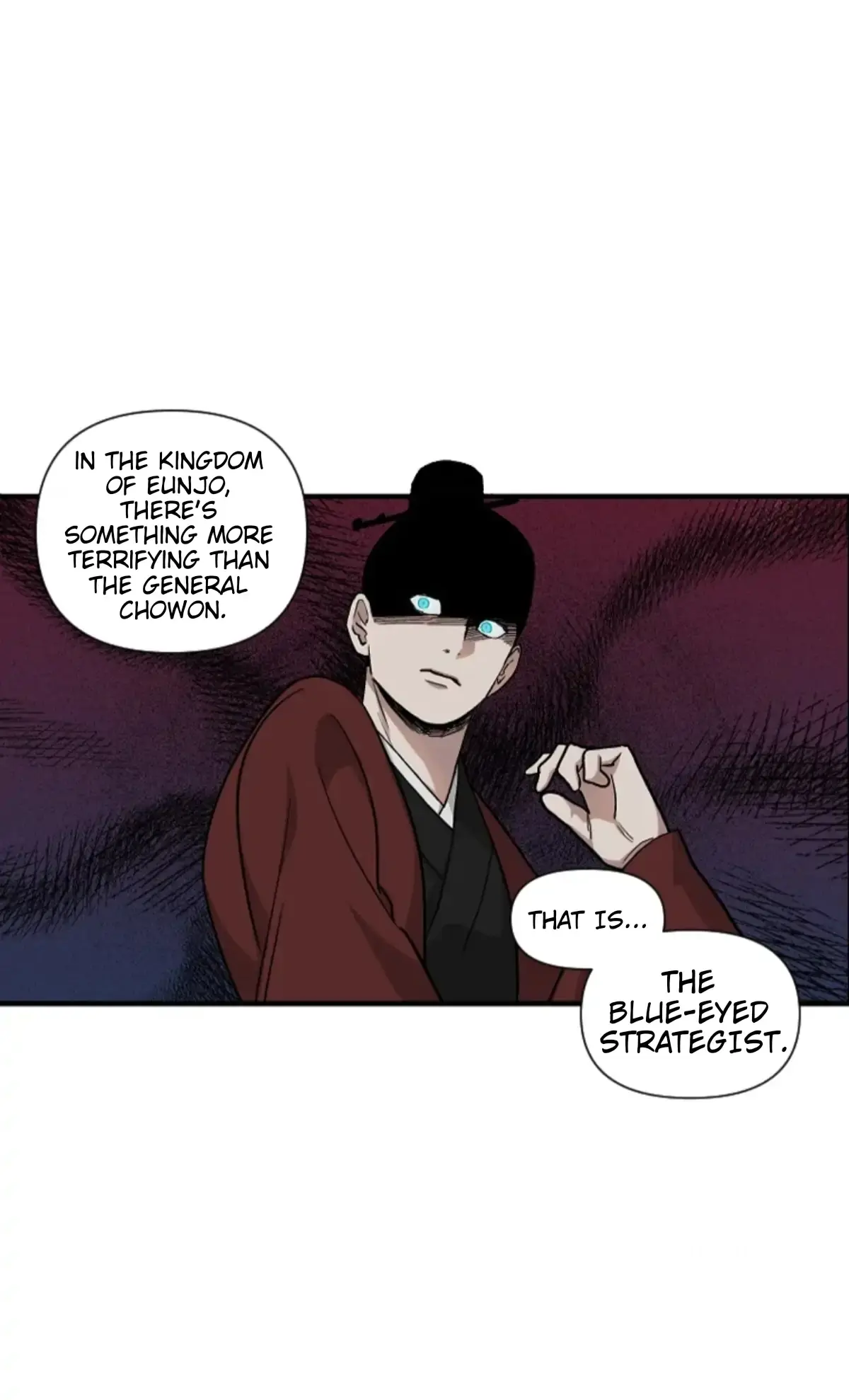 Read The Blue-Eyed Strategist Manga Online