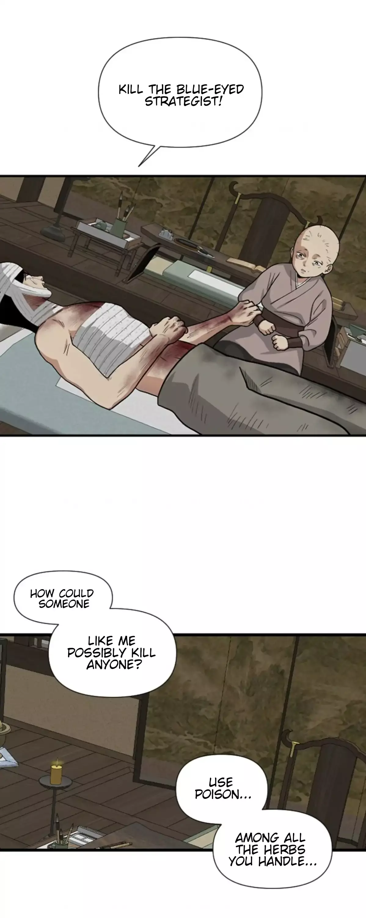 Read The Blue-Eyed Strategist Manga Online