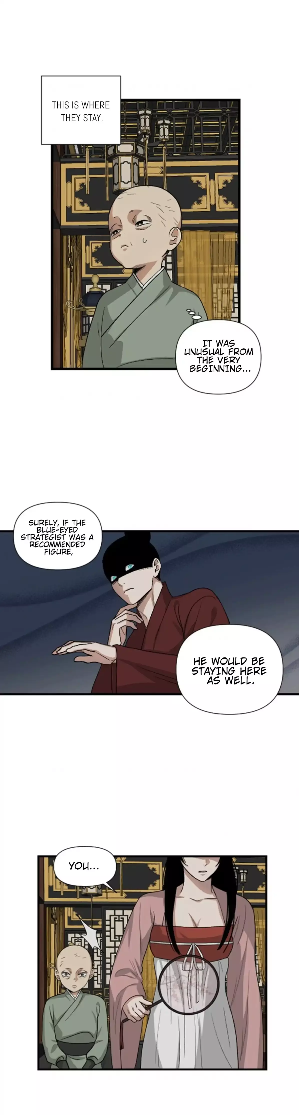 Read The Blue-Eyed Strategist Manga Online