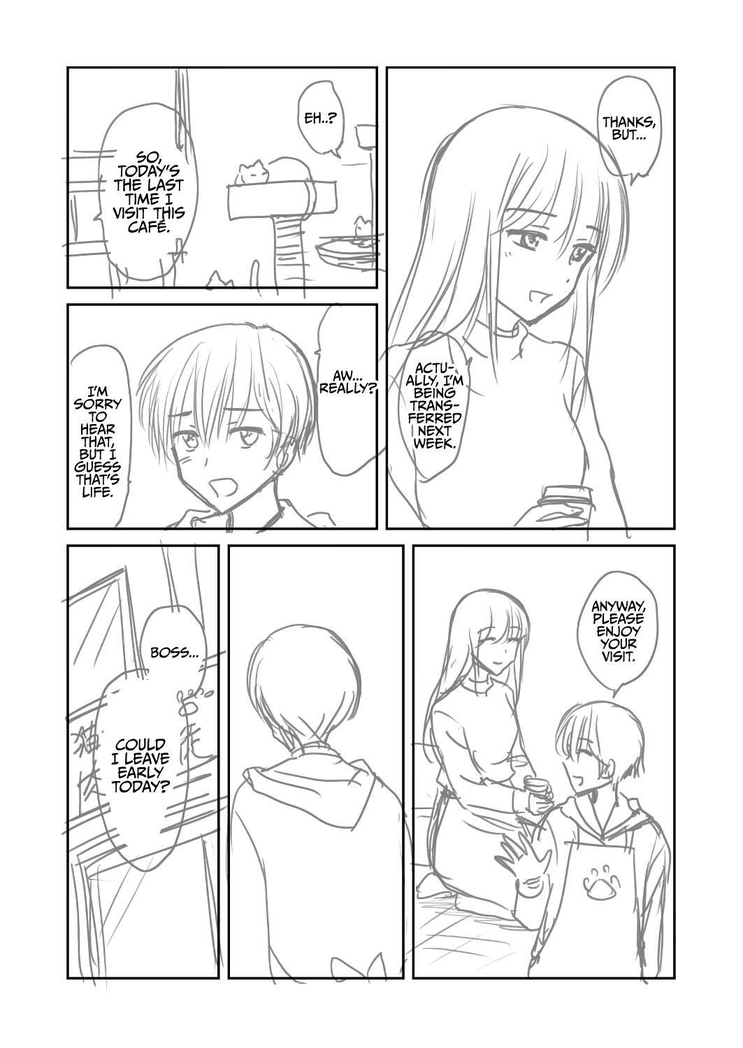 Read The Charismatic Cat Café Manager (who dresses as a guy) and the Frequent Customer (who dresses as a) Lady Manga Online