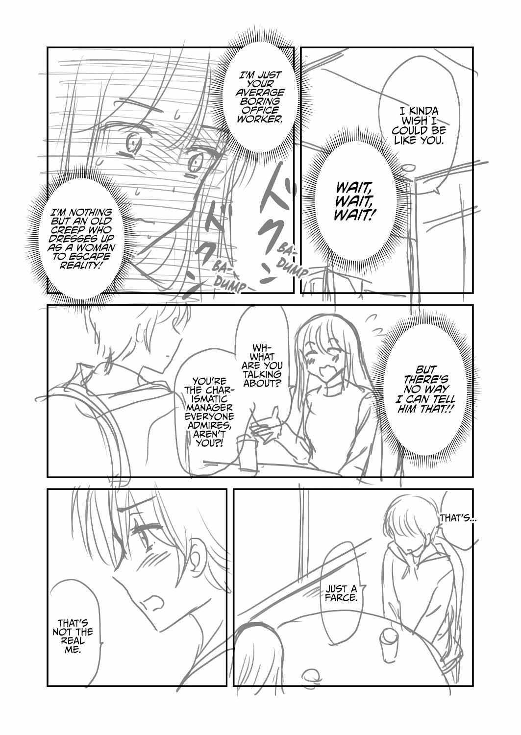 Read The Charismatic Cat Café Manager (who dresses as a guy) and the Frequent Customer (who dresses as a) Lady Manga Online