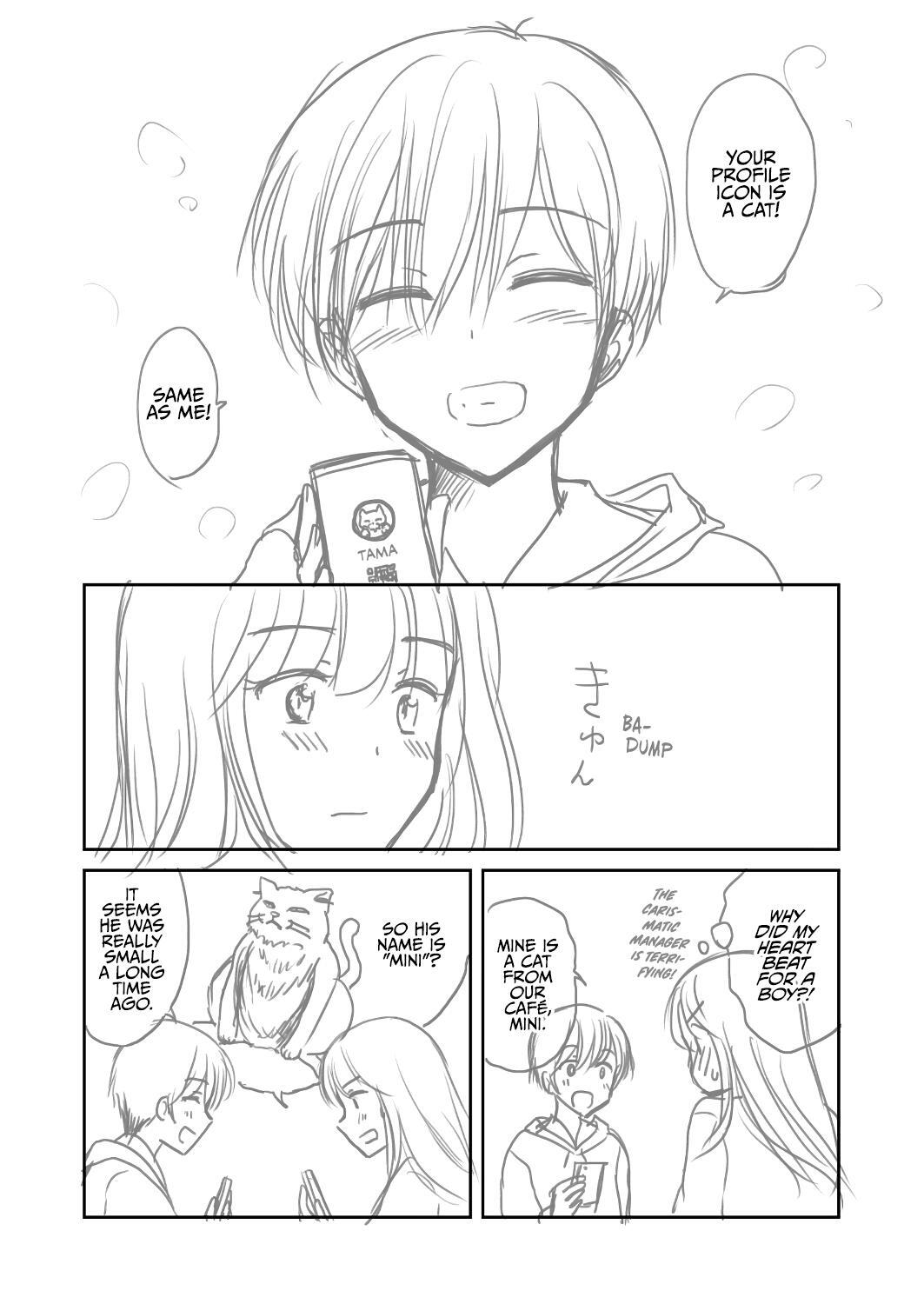 Read The Charismatic Cat Café Manager (who dresses as a guy) and the Frequent Customer (who dresses as a) Lady Manga Online