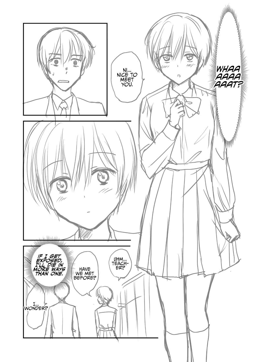 Read The Charismatic Cat Café Manager (who dresses as a guy) and the Frequent Customer (who dresses as a) Lady Manga Online