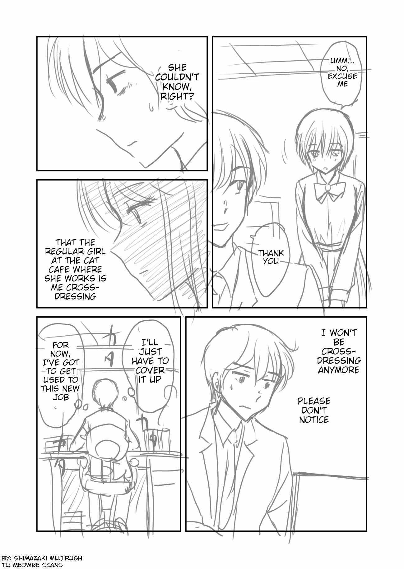 Read The Charismatic Cat Café Manager (who dresses as a guy) and the Frequent Customer (who dresses as a) Lady Manga Online