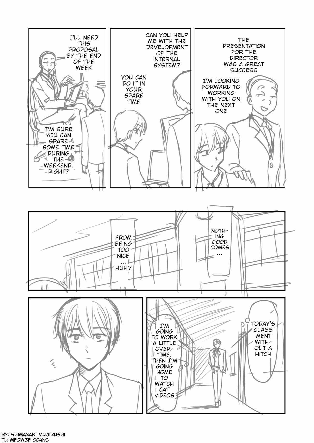 Read The Charismatic Cat Café Manager (who dresses as a guy) and the Frequent Customer (who dresses as a) Lady Manga Online