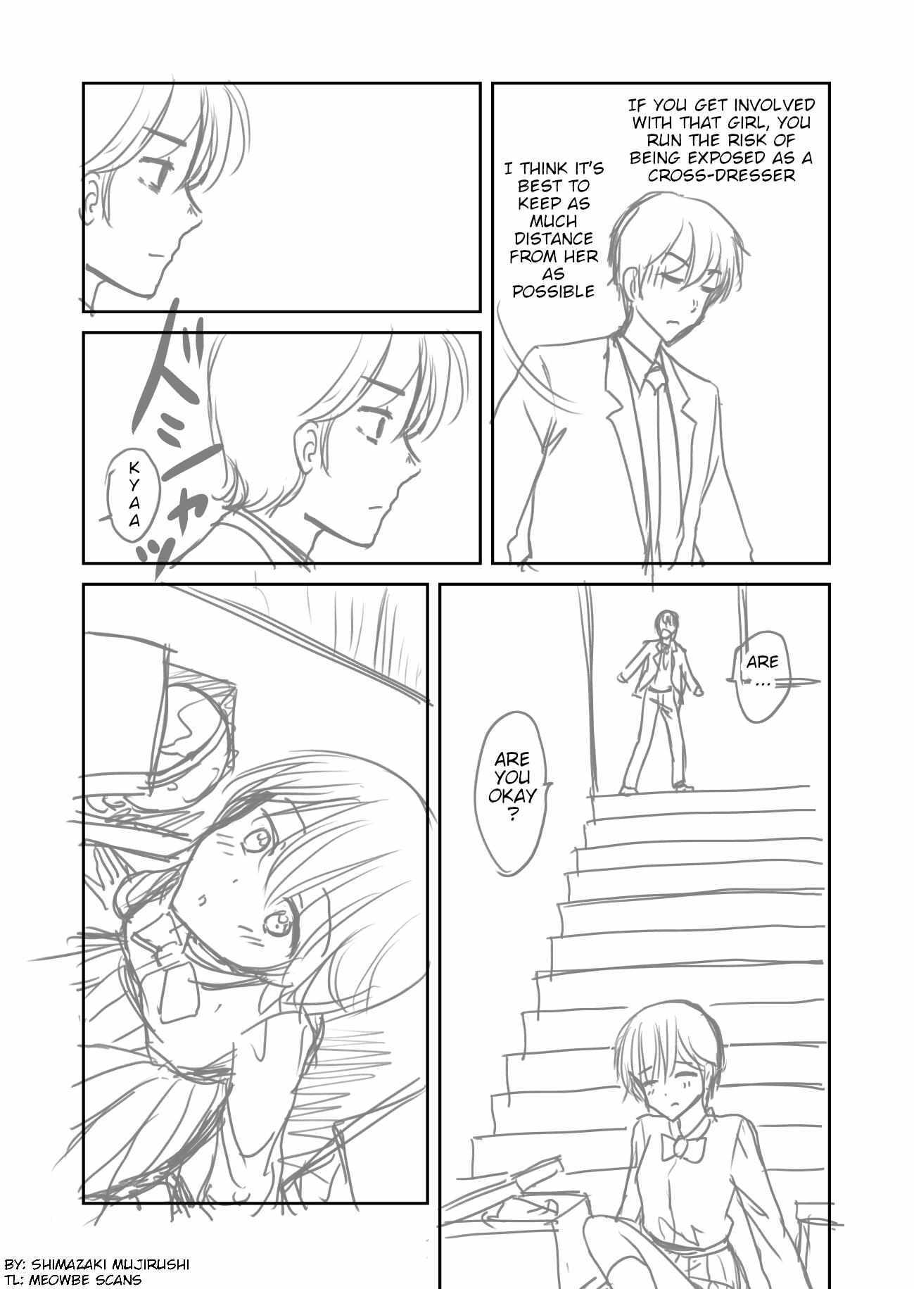 Read The Charismatic Cat Café Manager (who dresses as a guy) and the Frequent Customer (who dresses as a) Lady Manga Online