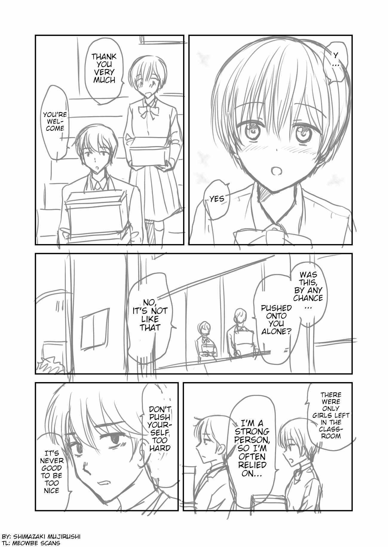 Read The Charismatic Cat Café Manager (who dresses as a guy) and the Frequent Customer (who dresses as a) Lady Manga Online