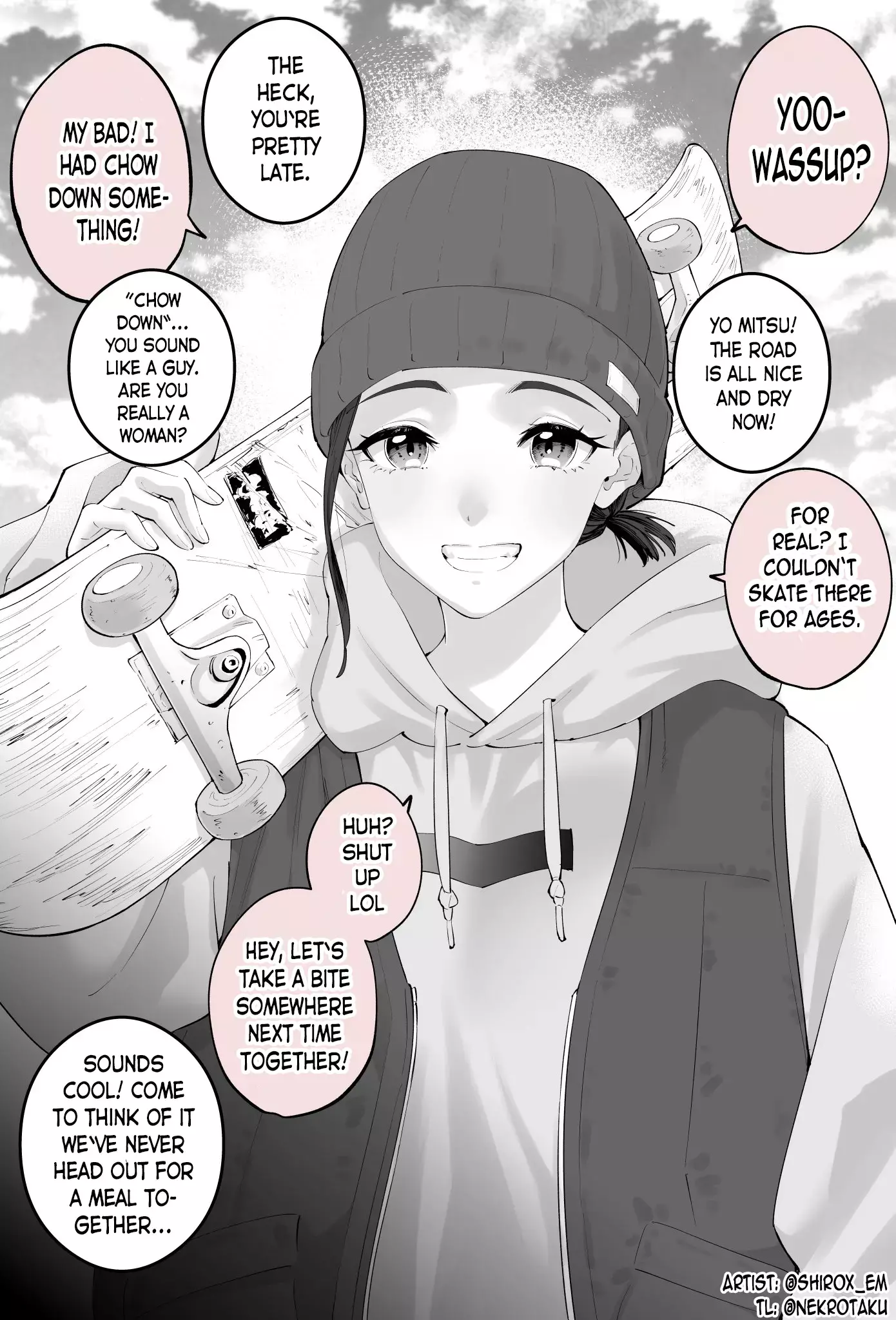 Read The Day I Stopped Being Best Buddies with a Female Skater Manga Online