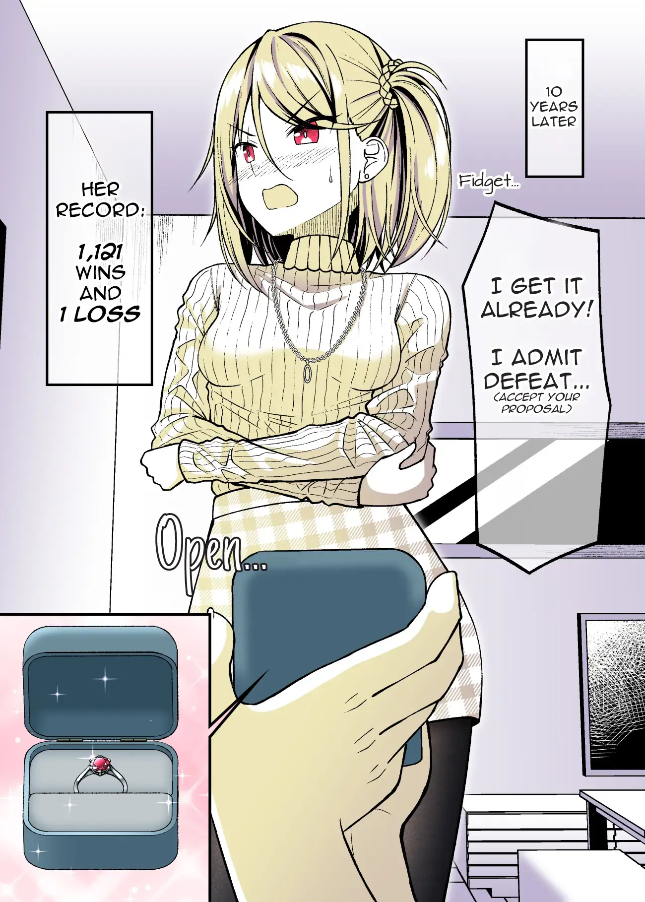 Read The Day The Undefeated Yankee Girl Finally Lost Manga Online