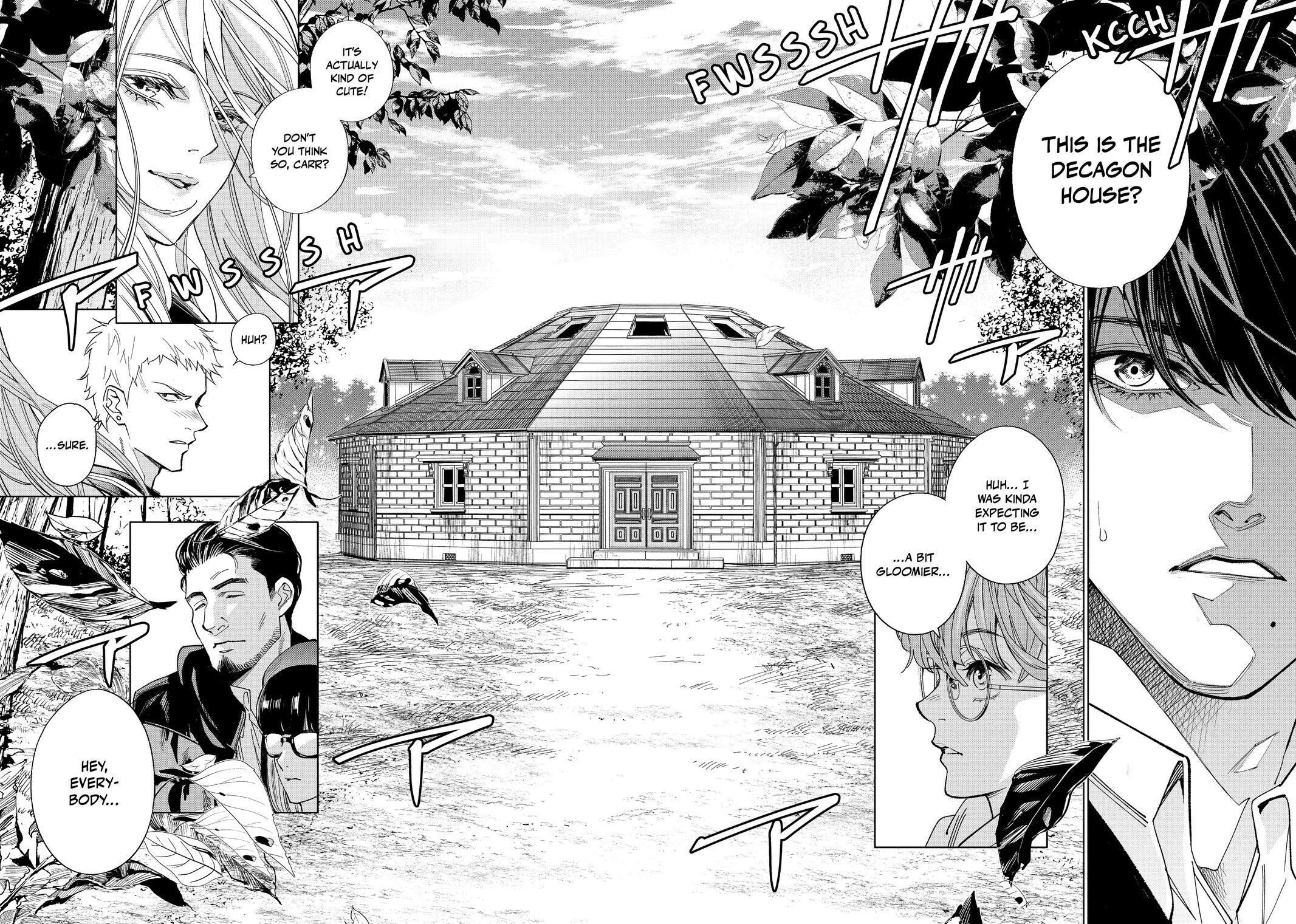 Read The Decagon House Murders Manga Online