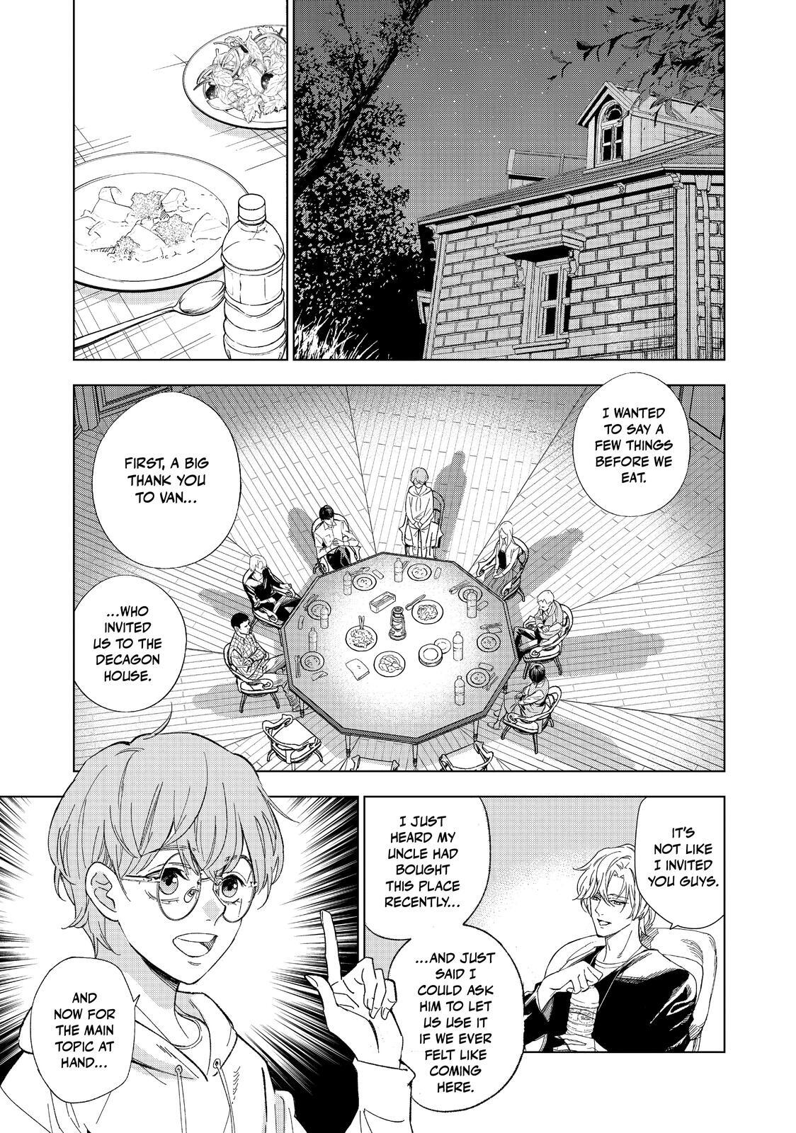 Read The Decagon House Murders Manga Online
